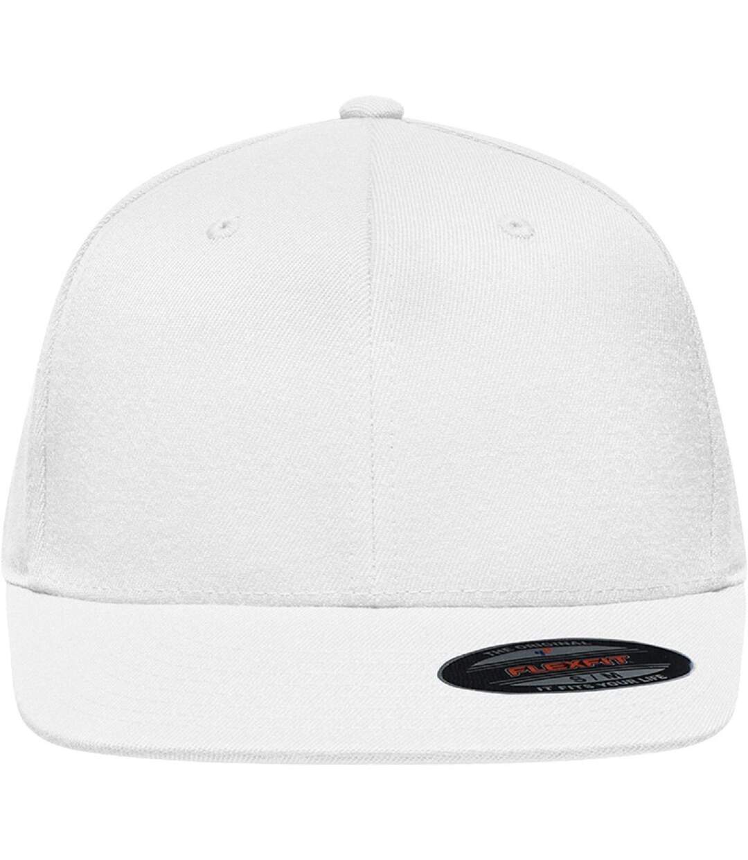 Casquette visière plate style hip-hop - MB6184 - blanc