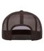 Casquette Trucker Classic Blanc Marron Yupoong-2
