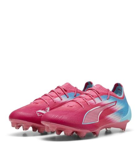 Mens Ultra 5 Ultimate Firm Ground Football Boots Blue Pink Puma