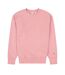 Mens Crew Neck Regular Long-sleeved Sweatshirt Pink Champion-1