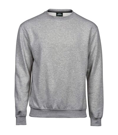 Mens Heavyweight Sweatshirt Heather Grey Tee Jays