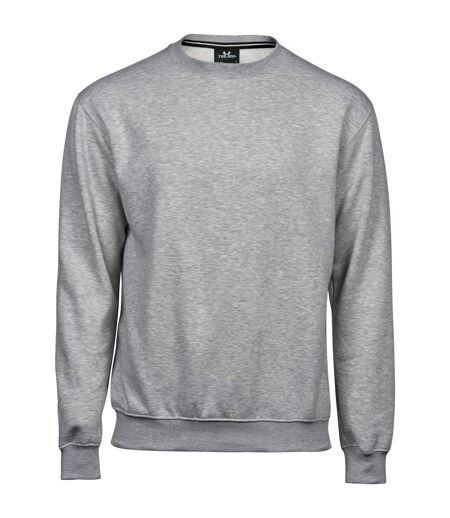Mens Heavyweight Sweatshirt Heather Grey Tee Jays