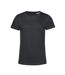 Womens/ladies Inspire E150 T-shirt Asphalt B&C-1