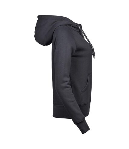 Tee Jays Womens/Ladies Fashion Zip Hoodie (Dark Gray) - UTPC3547