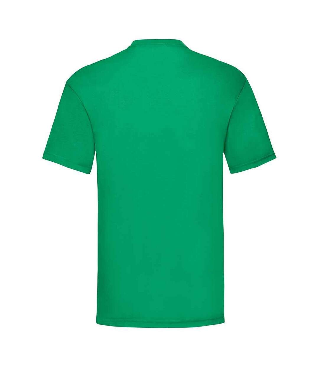T-shirt Valueweight Homme Vert Fruit Of The Loom-2