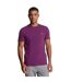 T-shirt Martin Homme Violet Lyle & Scott-1