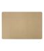 Set de Table Uni Mira 33x49cm Doré-1