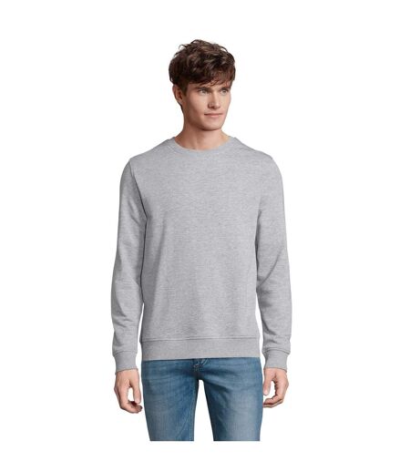 SOLS Unisex Adult Comet Organic Sweatshirt (Gray Marl)