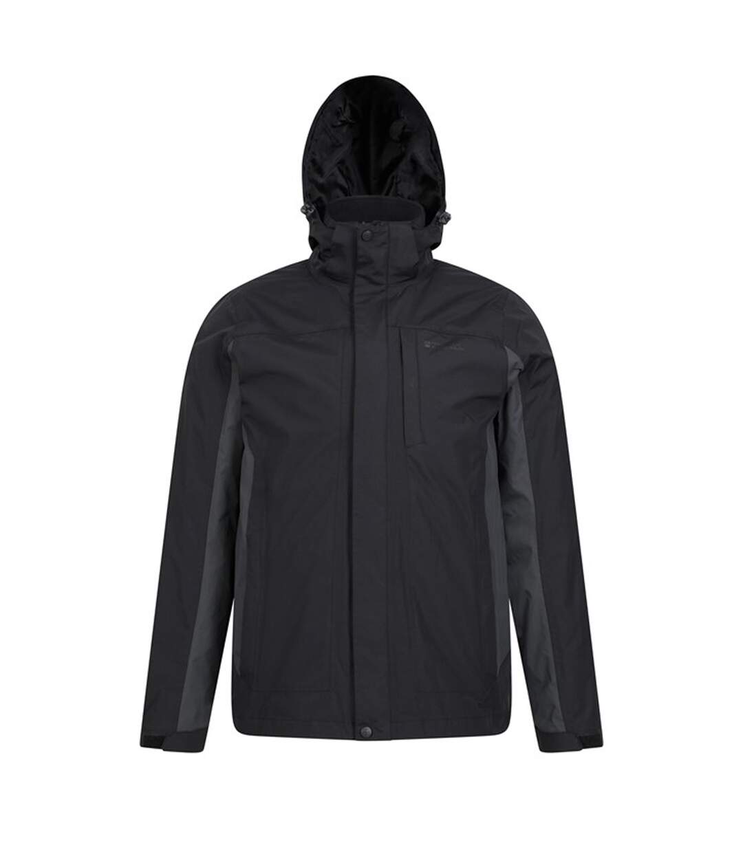 Mens Thunderstorm 3 In 1 Waterproof Jacket Grey Mountain Warehouse-1