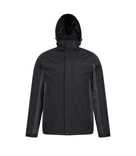 Mens Thunderstorm 3 In 1 Waterproof Jacket Grey Mountain Warehouse