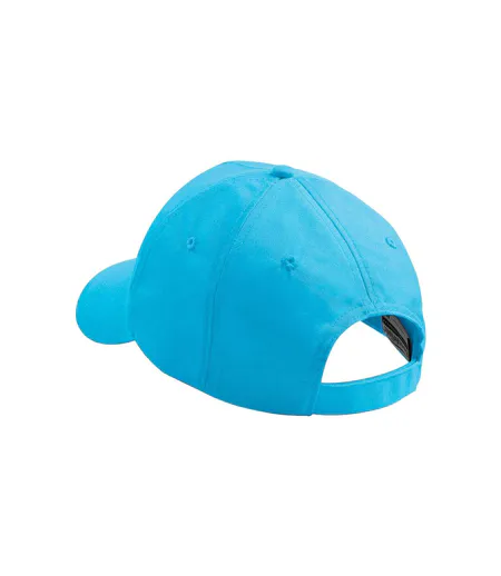 Childrens/kids original 5 panel cap surf blue Beechfield