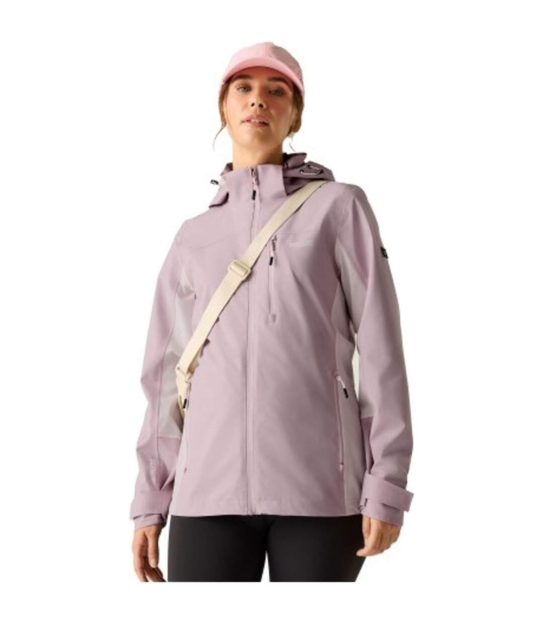 Veste Imperméable Bosfield Femme Rose Brumeux Lilas Poudré Regatta-1