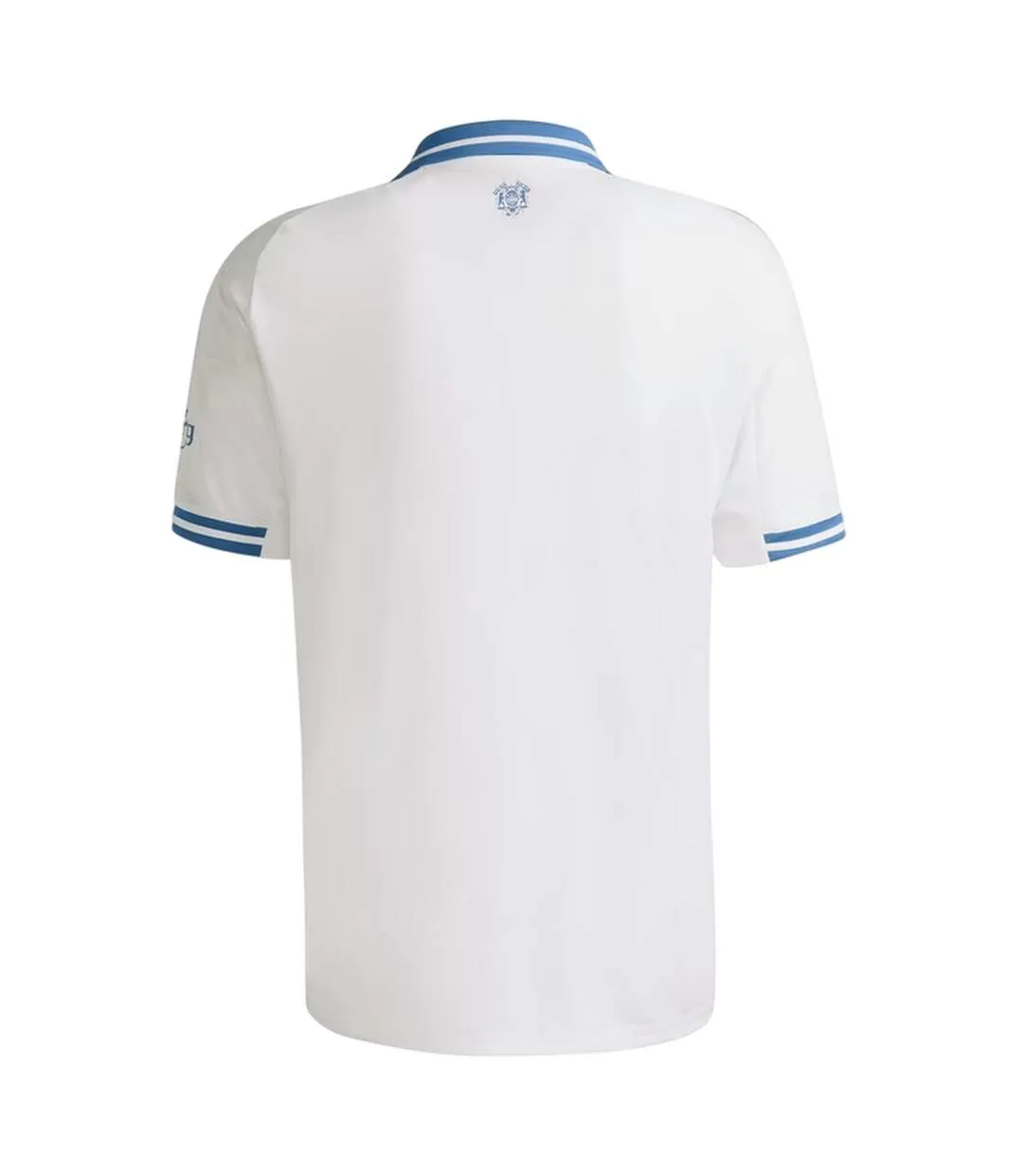 Mens 2025/2026 F.c. Copenhagen Home Shirt White Blue Adidas-3