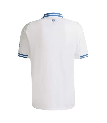 Mens 2025/2026 F.c. Copenhagen Home Shirt White Blue Adidas