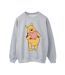 Disney Sweatshirt Winnie The Pooh Heart Eyes Femme/Ladies (Gris sportif) - UTBI42975-1
