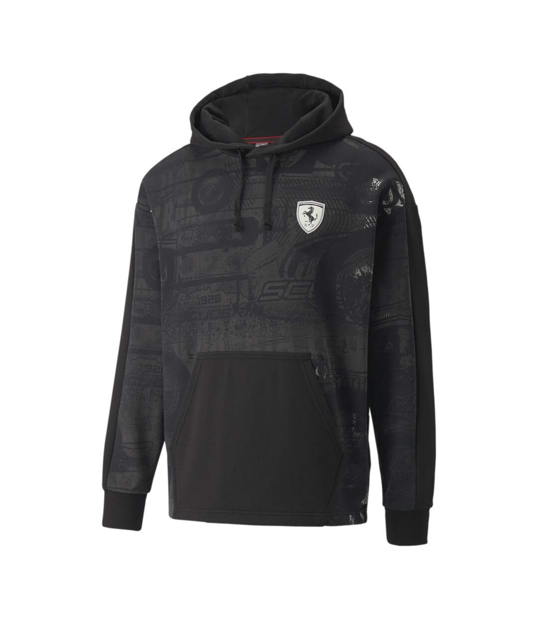 Sweat à Capuche Noir Homme Puma Ferrari 533718 - M-1