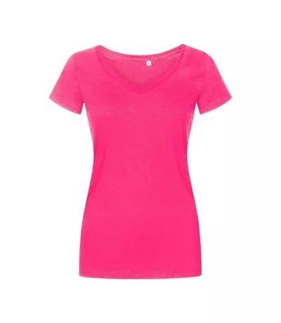 T-shirt Femme Rose Vif X.O By Promodoro