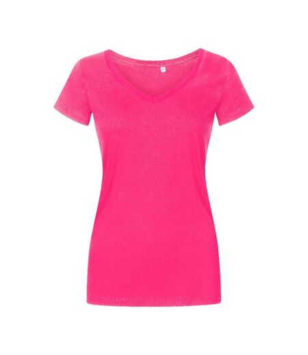 T-shirt Femme Rose Vif X.O By Promodoro