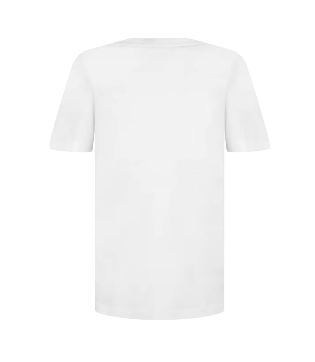 Mens Taut Minimalist Logo T-shirt White Boss-2