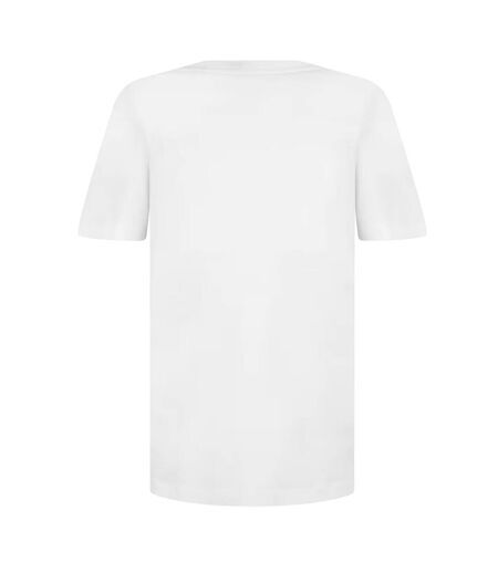 Mens Taut Minimalist Logo T-shirt White Boss