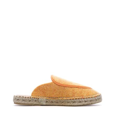 Chaussons orange femme pare gabia barnabe