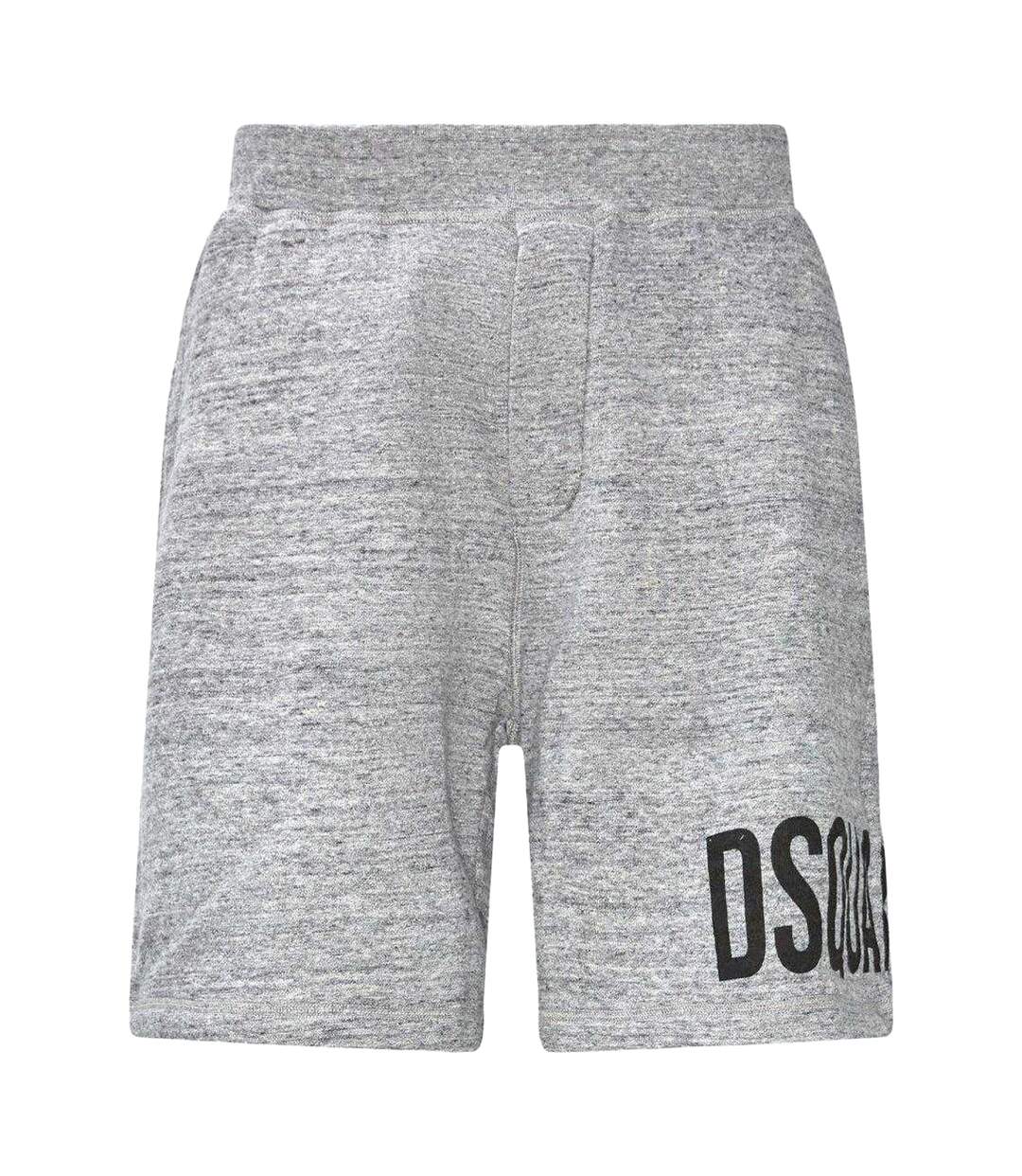 Mens Relaxed Fit Casual Shorts Grey DSquared2-1