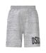 Mens Relaxed Fit Casual Shorts Grey DSquared2-1