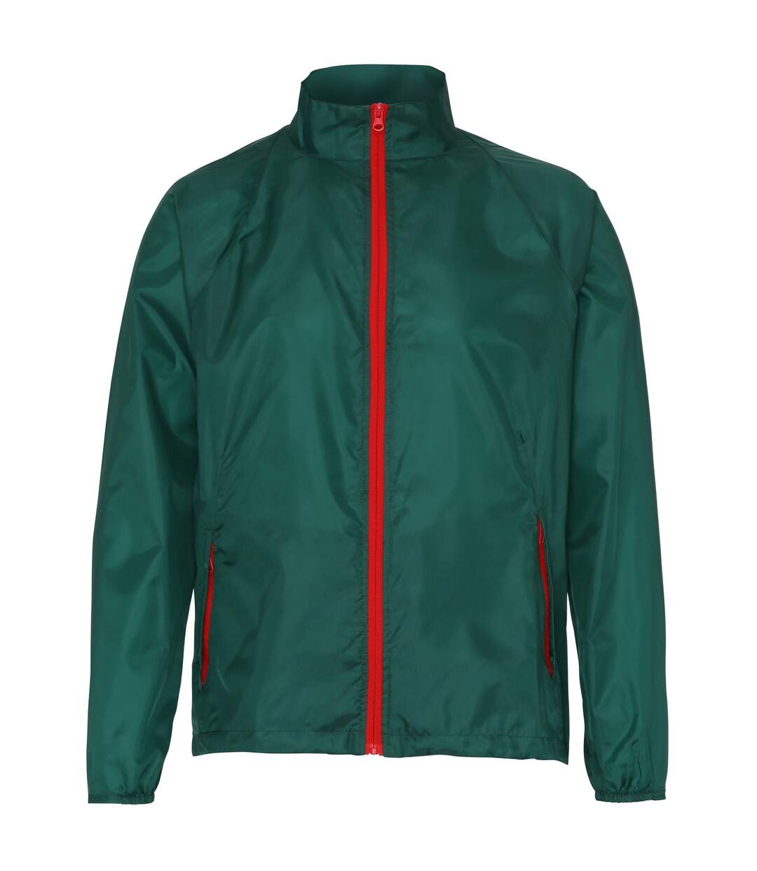 2786 - Veste de pluie légère - Homme (Vert/Blanc) - UTRW2501