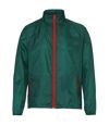 2786 - Veste de pluie légère - Homme (Vert/Blanc) - UTRW2501