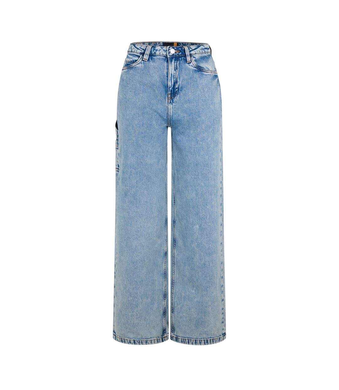 Jean Motif/style Charpentier Utility Femme Bleu Pâle Timberland-1