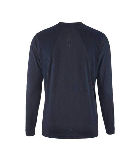 Mens Adv Essence Long-sleeved T-shirt Navy Blue Craft