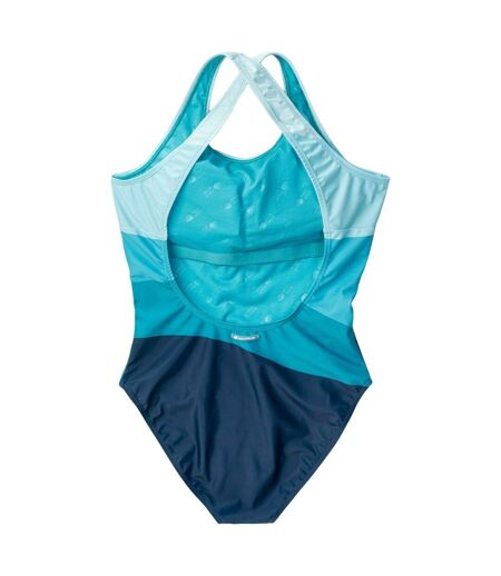 Maillot De Bain 1 Pièce Salava Femme Bleu Aquawave