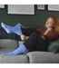 Dr.Socks - Bambou Extra Large Chaussettes Diabetique Œdème Homme pour et Femme-5