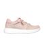 Womens/ladies Skipper Hi Canvas Trainers Pink Skechers-1
