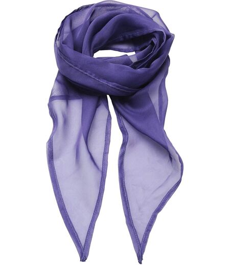 Foulard mousseline - PR740 - violet