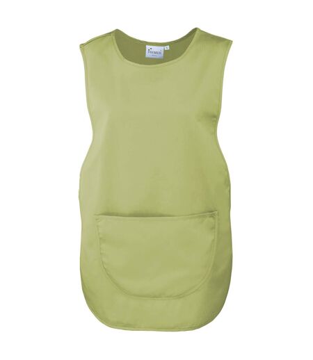 Premier - Tablier avec poche - Femme (Vert citron) (L) - UTRW1078