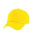 Childrens/kids original 5 panel cap yellow Beechfield-1