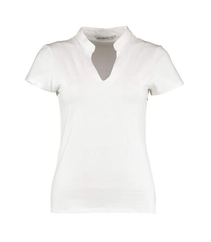 Kustom Kit Womens/Ladies Corporate V Neck T-Shirt (White) - UTRW9952