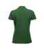 Womens/ladies Marion Polo Shirt Bottle Green Clique-2