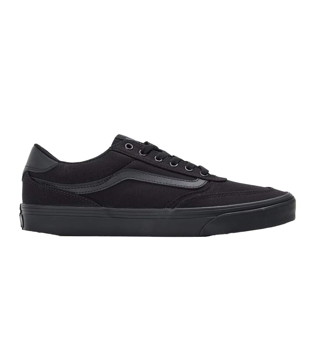 Mens Brooklyn Canvas Trainers Black Vans-1
