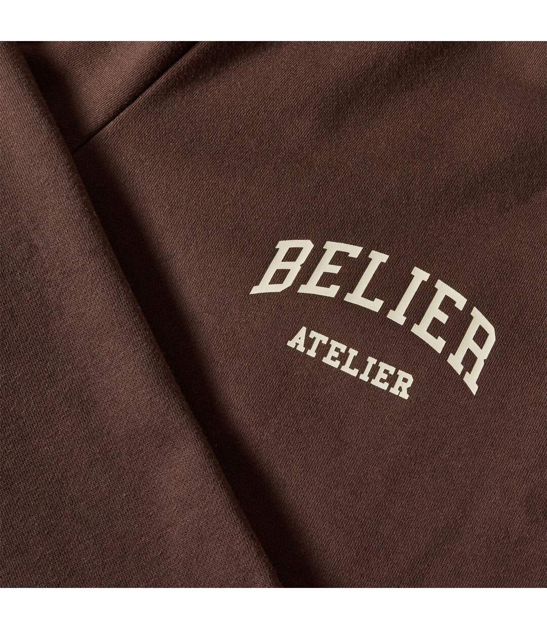 Mens Logo Joggers Brown Belier-3