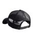 Lot de 2  casquettes de baseball homme noir / blanc Beechfield