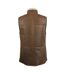 Womens/ladies Gilly Sheepskin Gilet Chocolate Eastern Counties Leather-2