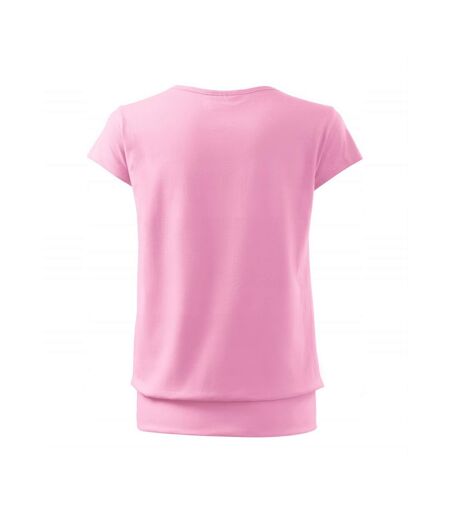 T-shirt City Femme Rose Malfini