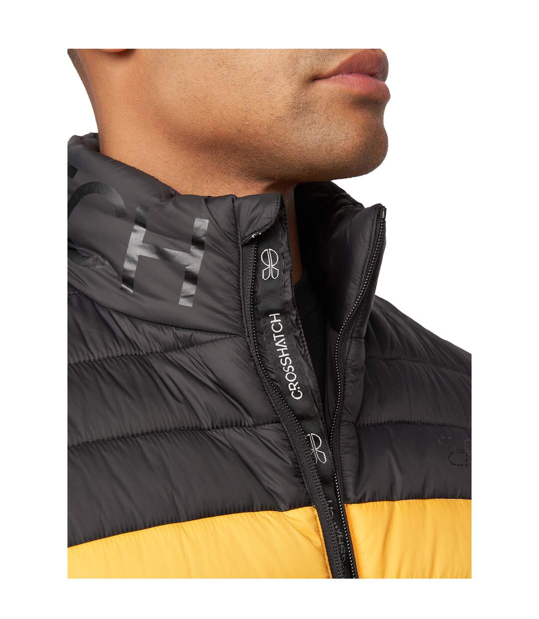 Veste presnell homme jaune Crosshatch Crosshatch