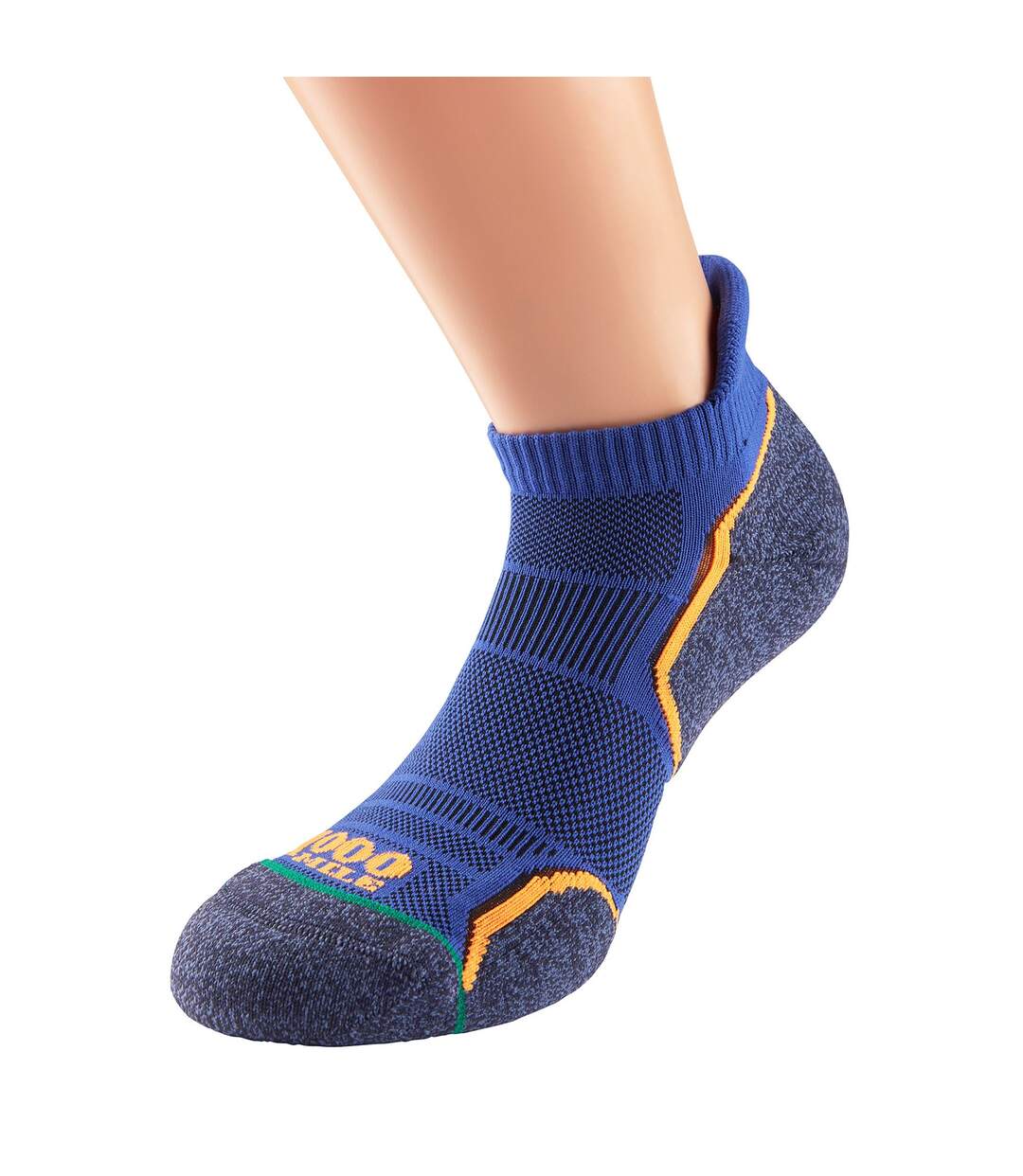 2 Pack Mens Run Socklet - Single Layer Socklet Twin Pack-5