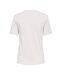 T-Shirt blanc femme only lola-2
