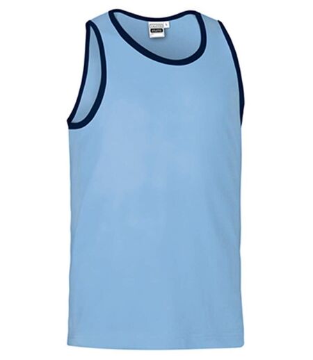 Débardeur unisexe - ATLETIC - bleu ciel et bleu marine