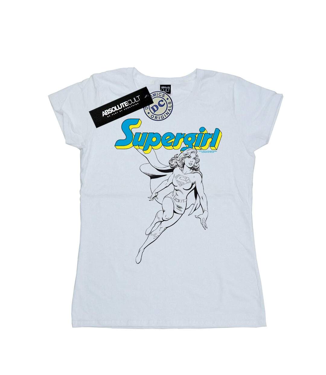 T shirt best sale supergirl femme