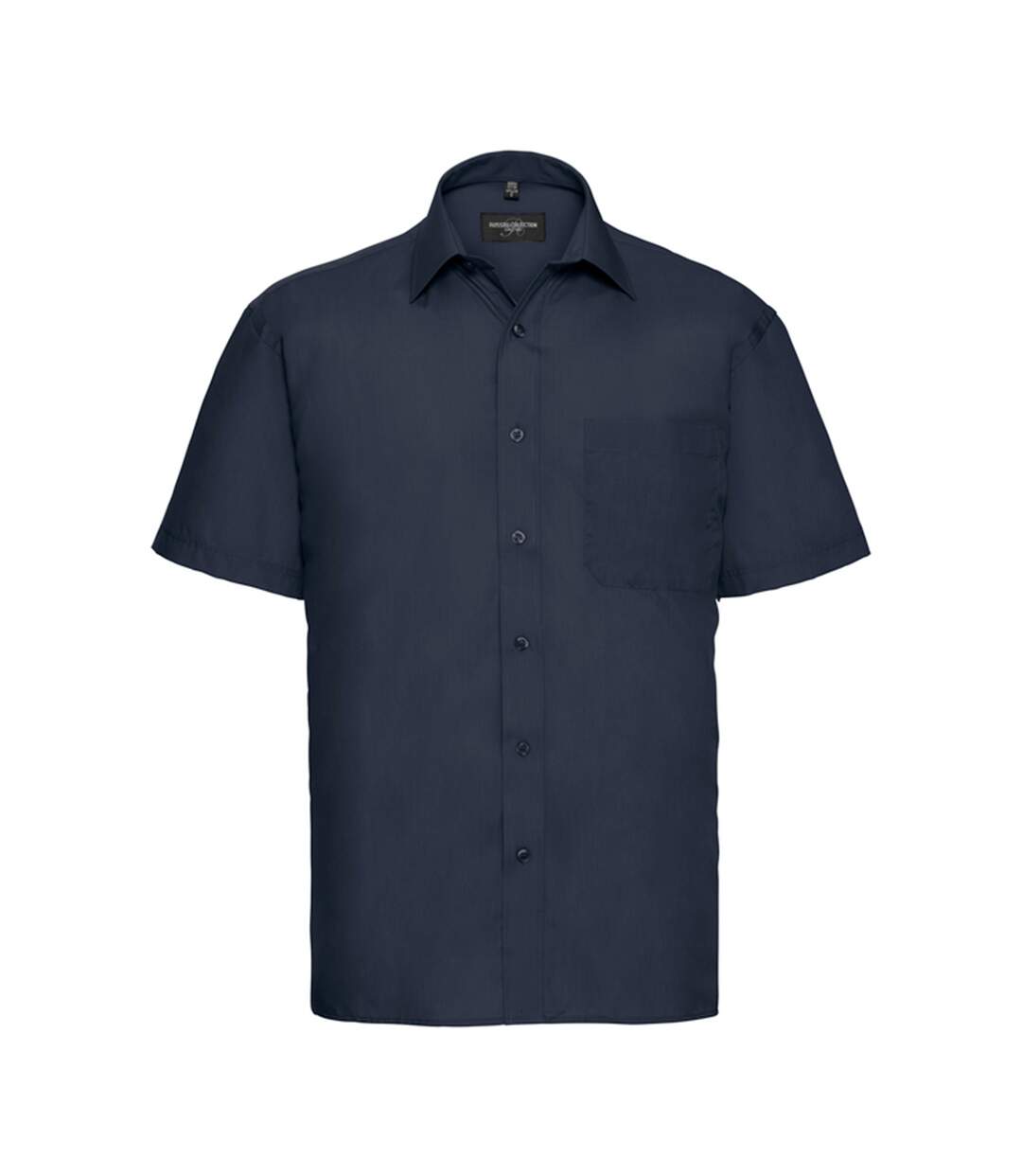 Chemise Classic Homme Bleu Marine Français Russell Collection-1